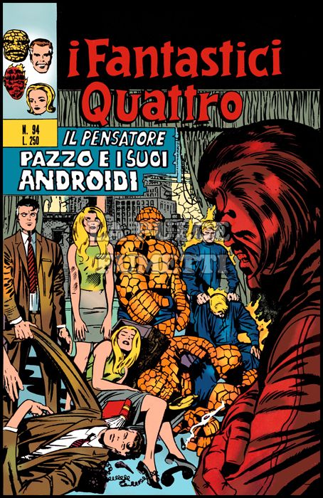 FANTASTICI QUATTRO #    94: IL PENSATORE PAZZO E I SUOI ANDROIDI